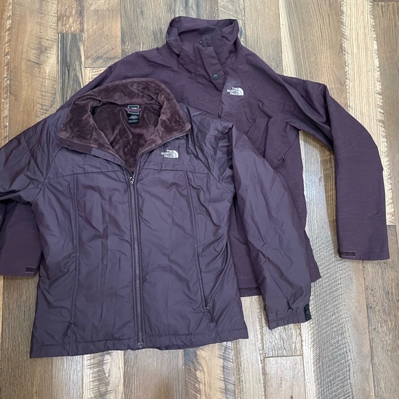 The North Face Jackets & Blazers - The North Face 2pc Hyvent coat Wm L